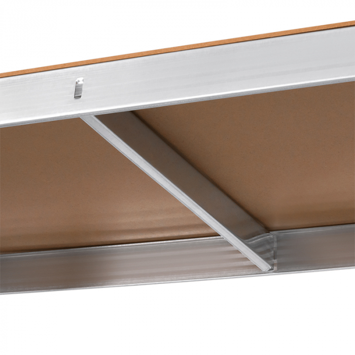 RAFT METALIC 5 POLITE MDF 150X70X30 750KG REBEL (RB-1255) [7]