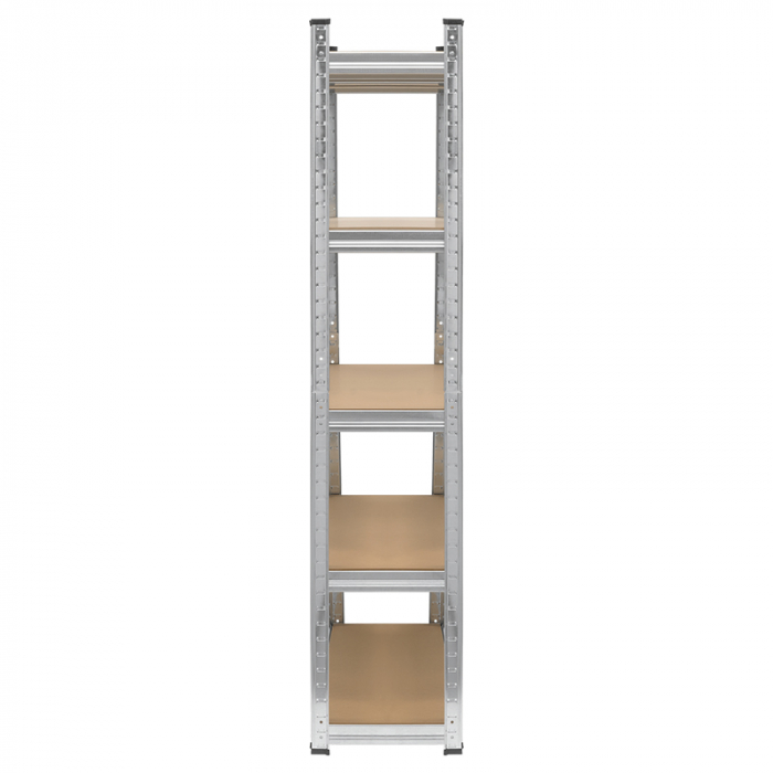 RAFT METALIC 5 POLITE MDF 150X70X30 750KG REBEL (RB-1255) [5]