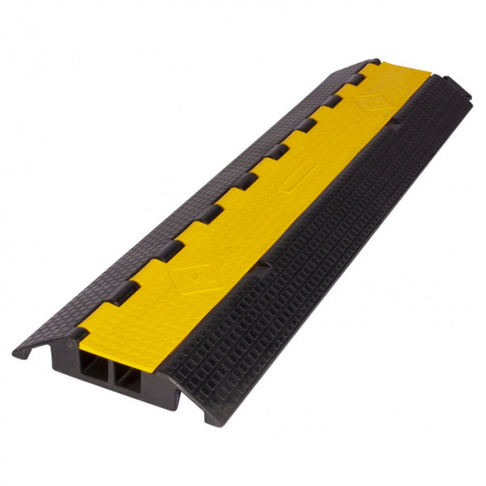RAMPA CABLURI 2 CANALE PENTRU SCENA 9.35 X 25.5 X 55CM [2]
