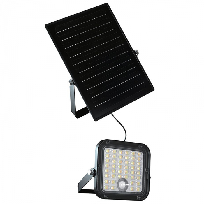 REFLECTOR CU INCARCARE SOLARA 10W 1500LM 4000+6400K - NEGRU [14]