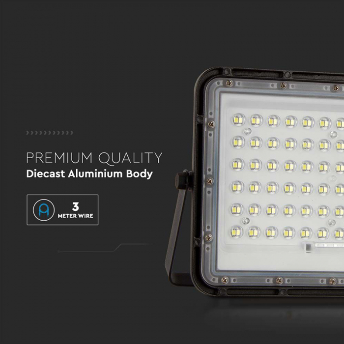 REFLECTOR CU INCARCARE SOLARA 15W 1200LM 4000K - NEGRU [11]