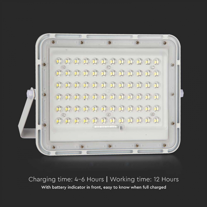 REFLECTOR CU INCARCARE SOLARA 15W 1200LM 6400K - ALB [4]