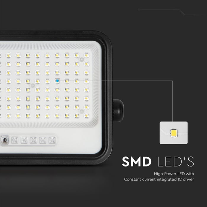 REFLECTOR CU INCARCARE SOLARA 200W 7IN1 - NEGRU [13]