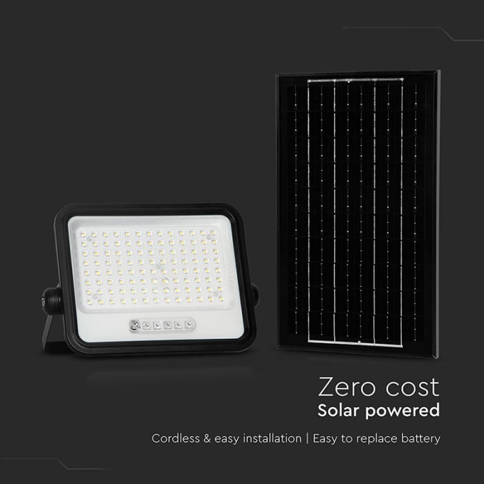 REFLECTOR CU INCARCARE SOLARA 200W 7IN1 - NEGRU [15]