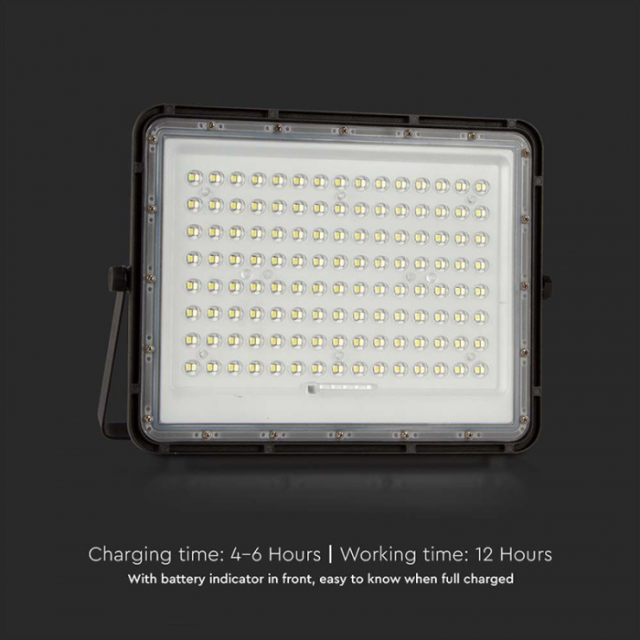 REFLECTOR CU INCARCARE SOLARA 20W 1800LM 4000K - NEGRU [4]