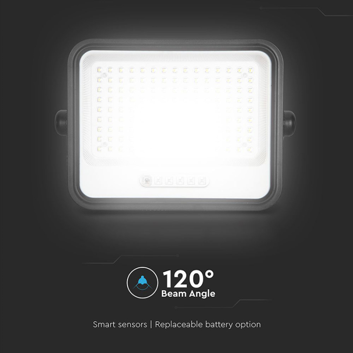 REFLECTOR CU INCARCARE SOLARA 300W 7IN1 - NEGRU [5]