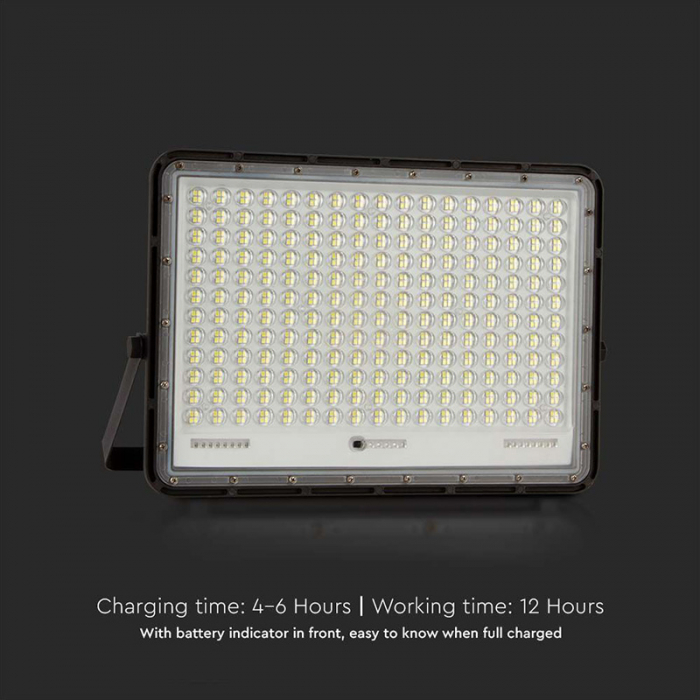 REFLECTOR CU INCARCARE SOLARA 30W 2300LM 6400K - NEGRU [4]
