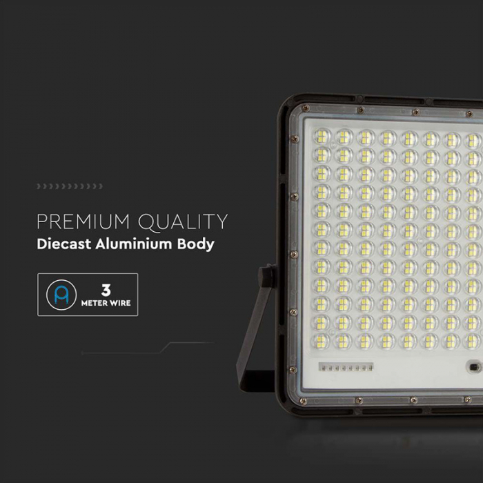 REFLECTOR CU INCARCARE SOLARA 30W 2300LM 6400K - NEGRU [11]