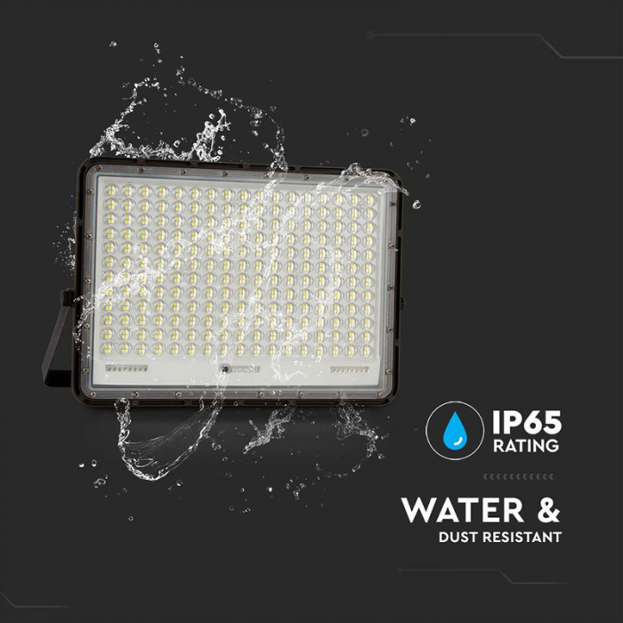 REFLECTOR CU INCARCARE SOLARA 30W 2300LM 6400K - NEGRU [3]