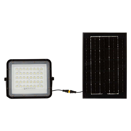 REFLECTOR CU INCARCARE SOLARA 6W 400LM 4000K - NEGRU [1]