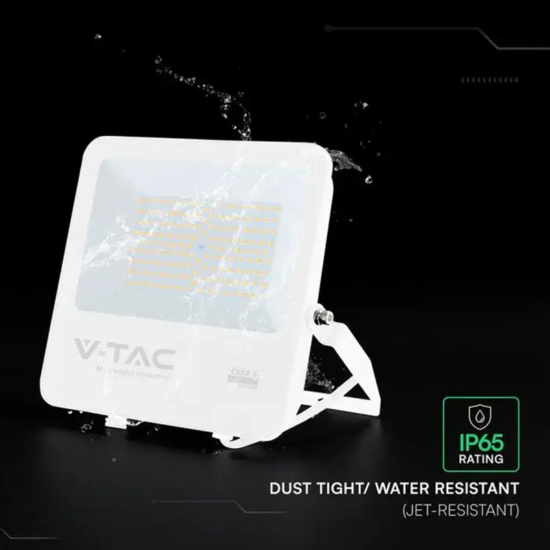 REFLECTOR LED 100W 135LM/W 6500K IP65 CABLU 1M CIP CREE - ALB [8]