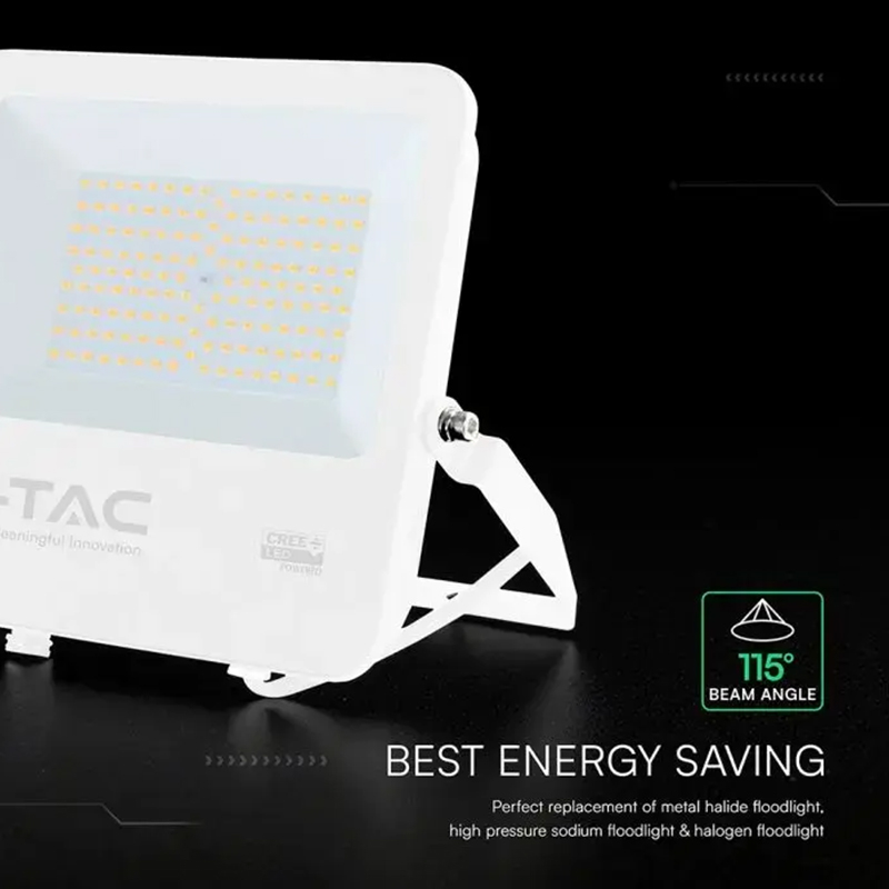 REFLECTOR LED 100W 135LM/W 6500K IP65 CABLU 1M CIP CREE - ALB [4]