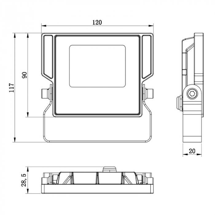 REFLECTOR LED 10W 1100LM 6000K [4]