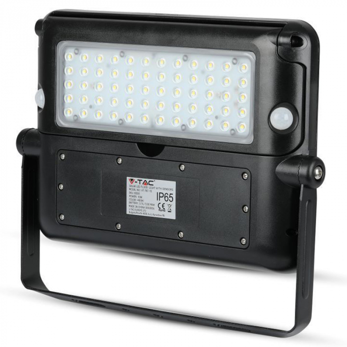 REFLECTOR LED 10W 4000K CU INCARCARE SOLARA SENZOR CREPUSCULAR SI MISCARE [12]