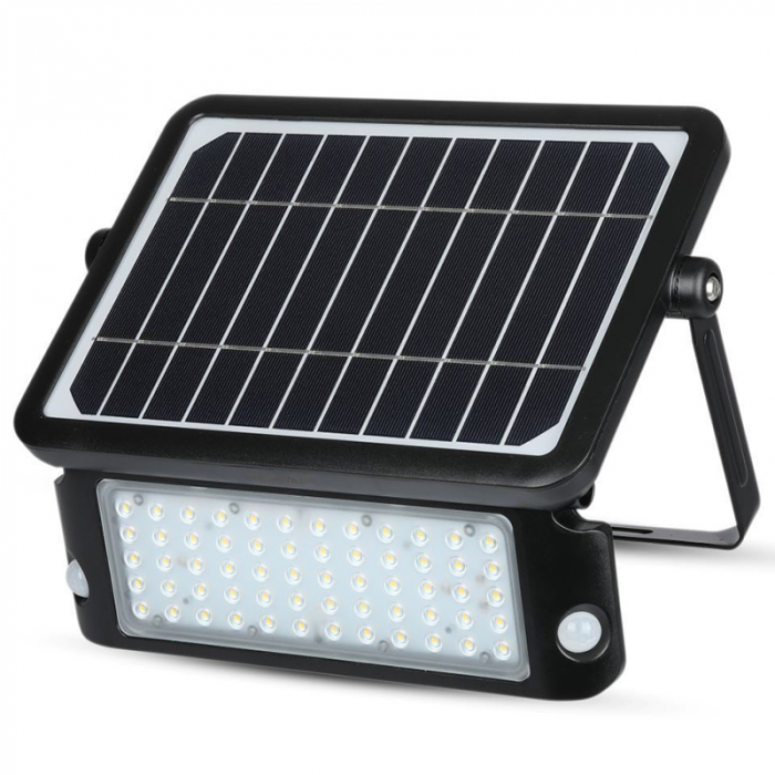 REFLECTOR LED 10W 4000K CU INCARCARE SOLARA SENZOR CREPUSCULAR SI MISCARE [2]