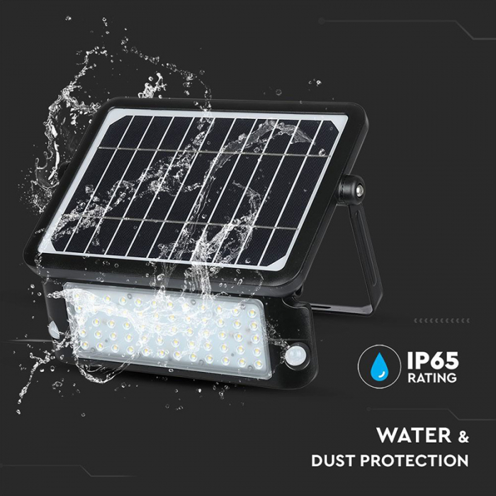 REFLECTOR LED 10W 4000K CU INCARCARE SOLARA SENZOR CREPUSCULAR SI MISCARE [3]