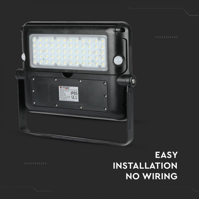 REFLECTOR LED 10W 4000K CU INCARCARE SOLARA SENZOR CREPUSCULAR SI MISCARE [4]