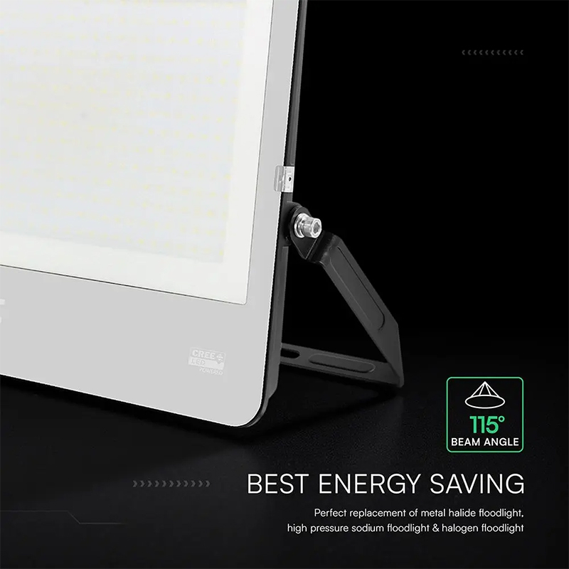 REFLECTOR LED 200W 135LM/W 6500K IP65 CABLU CIP CREE - NEGRU/GRI [9]