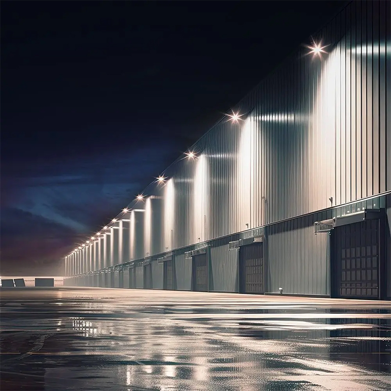 REFLECTOR LED 200W 135LM/W 6500K IP65 CABLU CIP CREE - NEGRU/GRI [11]