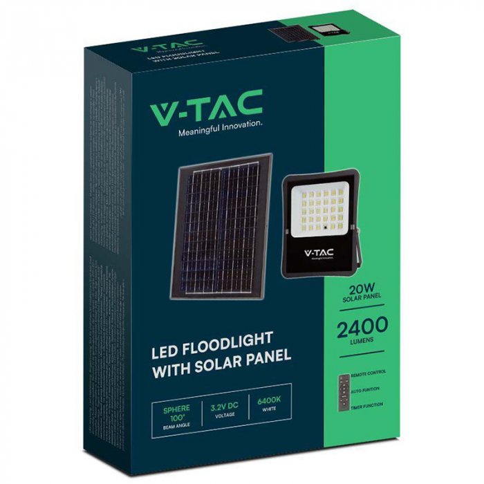 REFLECTOR LED 20W 6400K CU INCARCARE SOLARA [3]
