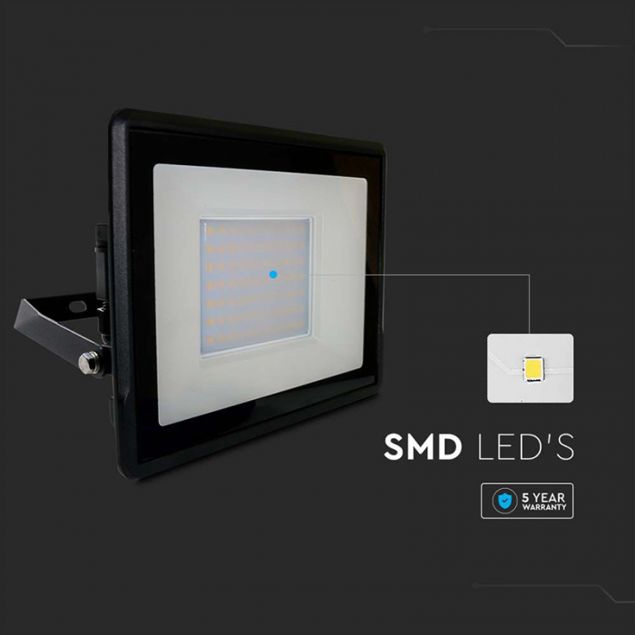 Reflector LED 50W, 6400K, alb rece, cip Samsung, V-TAC, SKU-20315 [12]