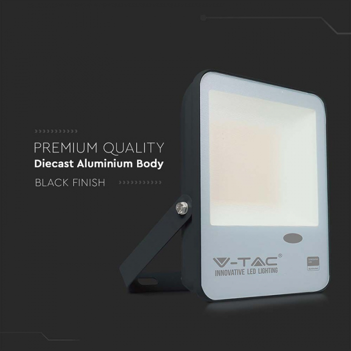 REFLECTOR LED 50W CU SENZOR CREPUSCULAR 6400K ALB RECE [3]