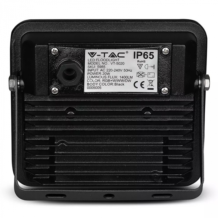 REFLECTOR LED SMART RGB + ALB 20W IP65 [5]