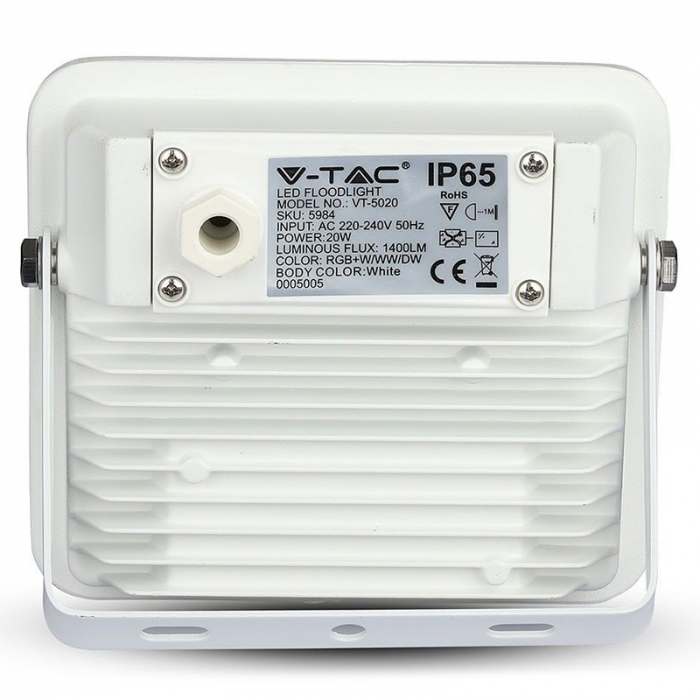 REFLECTOR LED SMART RGB + ALB 20W IP65 - ALB [11]