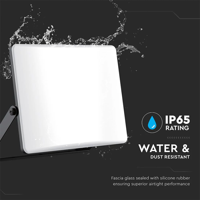 REFLECTOR LED SMD 100W 3IN1 IP65 CABLU NEGRU [6]