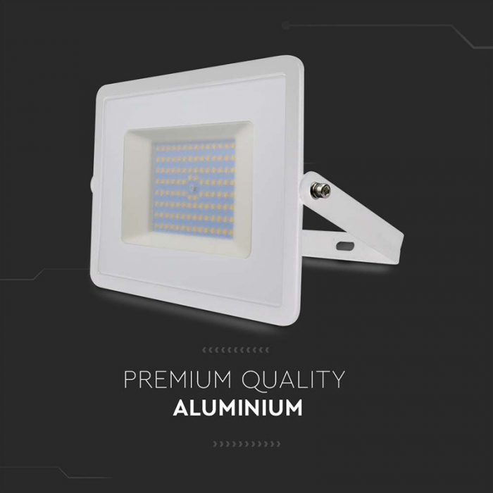 ReflReflector LED SMD, 100W, 4000K, IP65, alb, V-TAC, SKU-215968 [10]