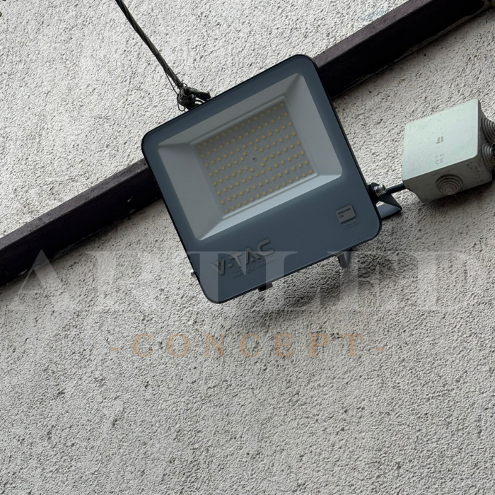 REFLECTOR LED SMD 100W 4000K IP65 CABLU 1M CIP SAMSUNG - NEGRU/GRI [3]