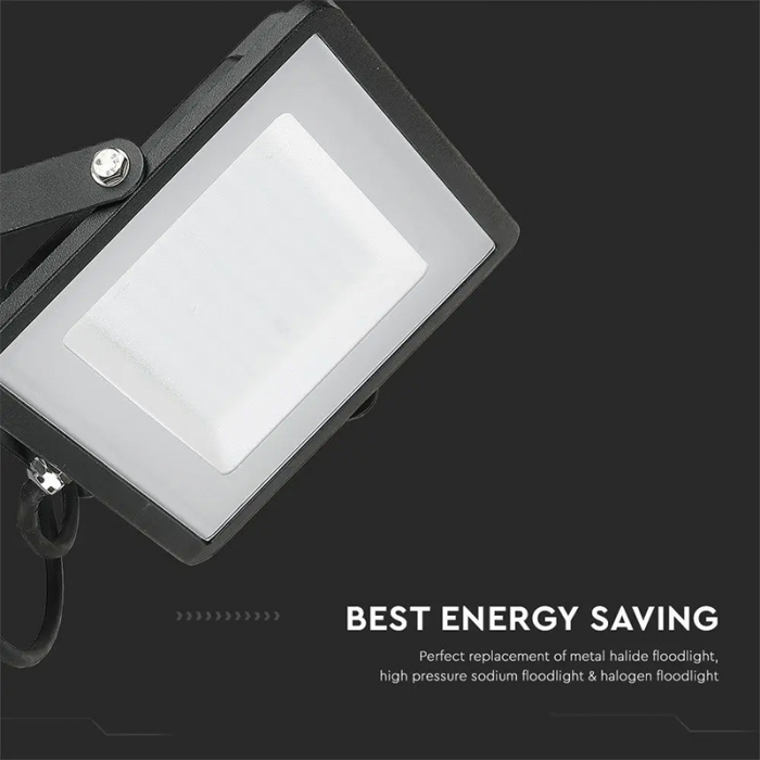REFLECTOR LED SMD 100W 6400K IP65 CIP SAMSUNG - NEGRU [15]