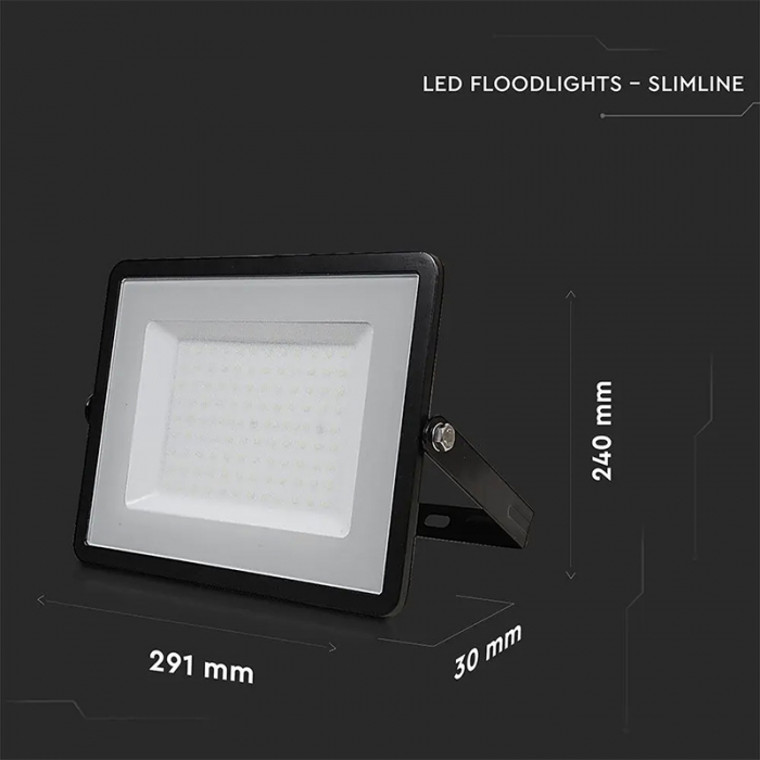 REFLECTOR LED SMD 100W 6400K IP65 CIP SAMSUNG - NEGRU [12]