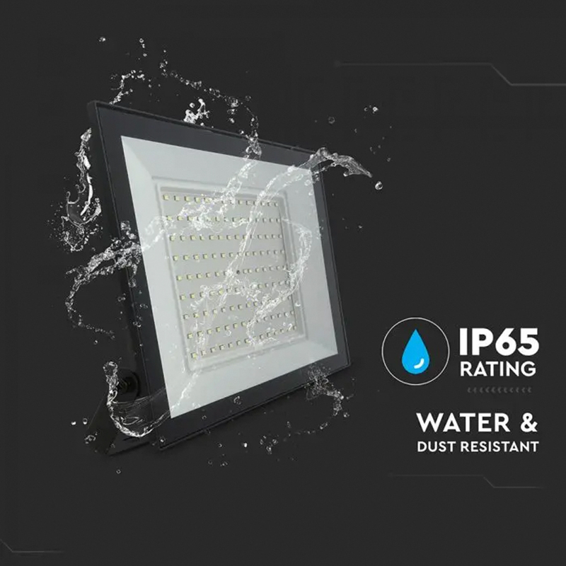 REFLECTOR LED SMD 100W 6400K IP65 - NEGRU [5]