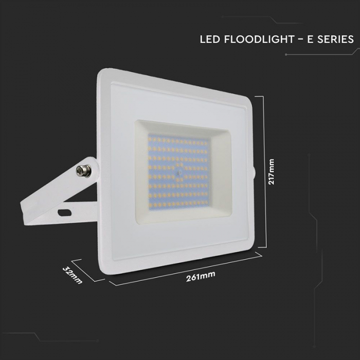 REFLECTOR LED SMD 100W 6500K IP65 - ALB - V-TAC  SKU-215969 [5]