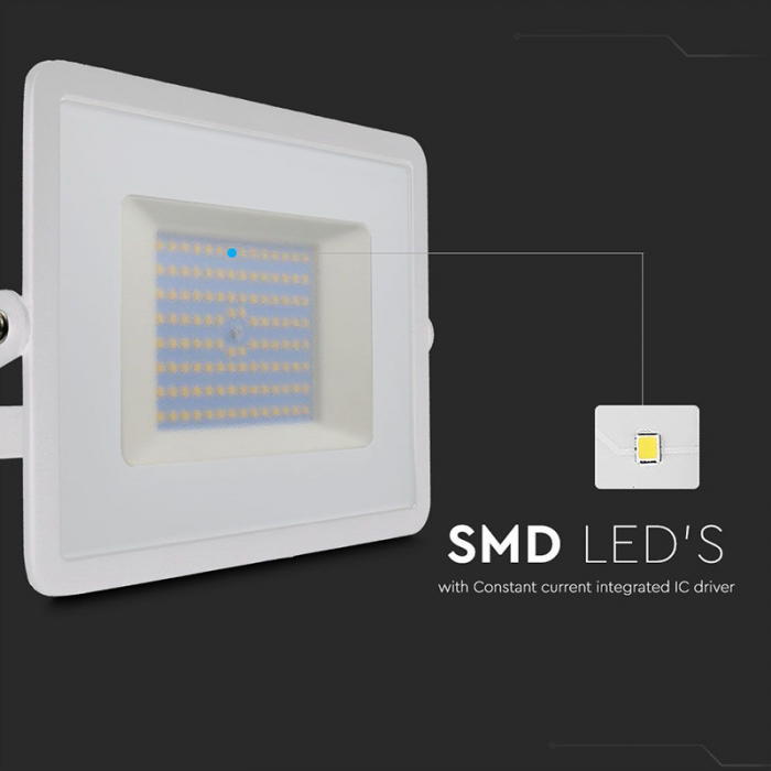 REFLECTOR LED SMD 100W 6500K IP65 - ALB - V-TAC  SKU-215969 [6]