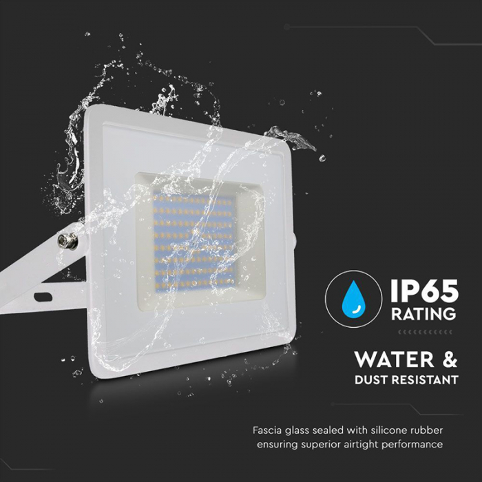 REFLECTOR LED SMD 100W 6500K IP65 - ALB - V-TAC  SKU-215969 [9]