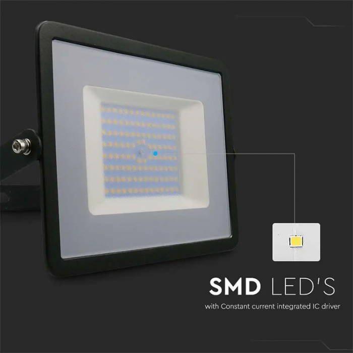 REFLECTOR LED SMD 100W 6500K IP65 - NEGRU [6]