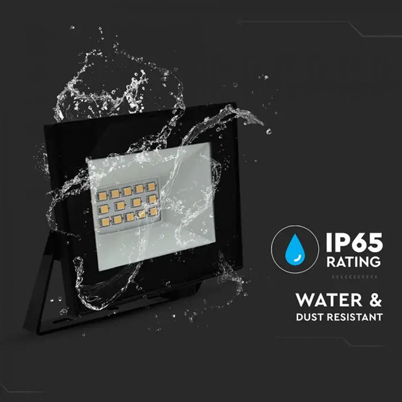 REFLECTOR LED SMD 10W 6500K IP65 - NEGRU [5]