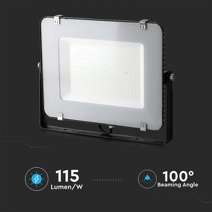 REFLECTOR LED SMD 150W 115LM/W 6500K IP65, CIP SAMSUNG - NEGRU [5]