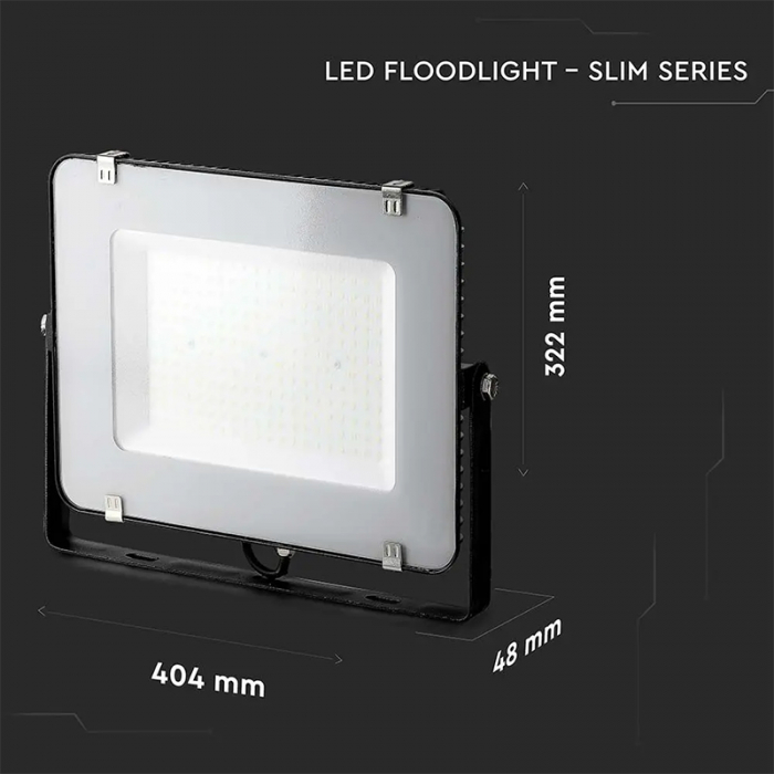 REFLECTOR LED SMD 150W 115LM/W 6500K IP65, CIP SAMSUNG - NEGRU [13]