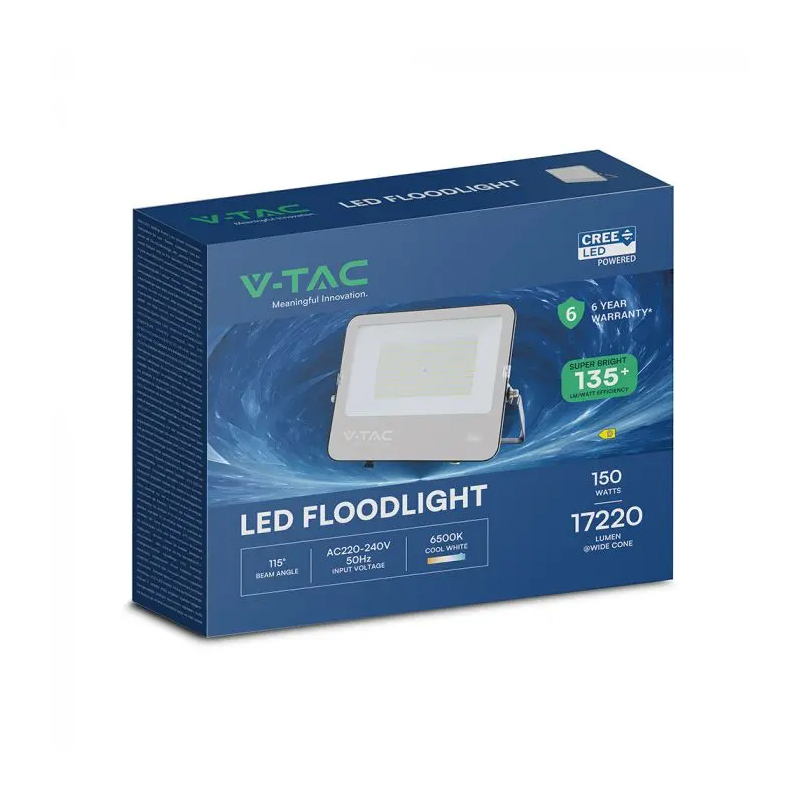 REFLECTOR LED SMD 150W 135LM/W 6400K IP65 NEGRU, CIP CREE [4]