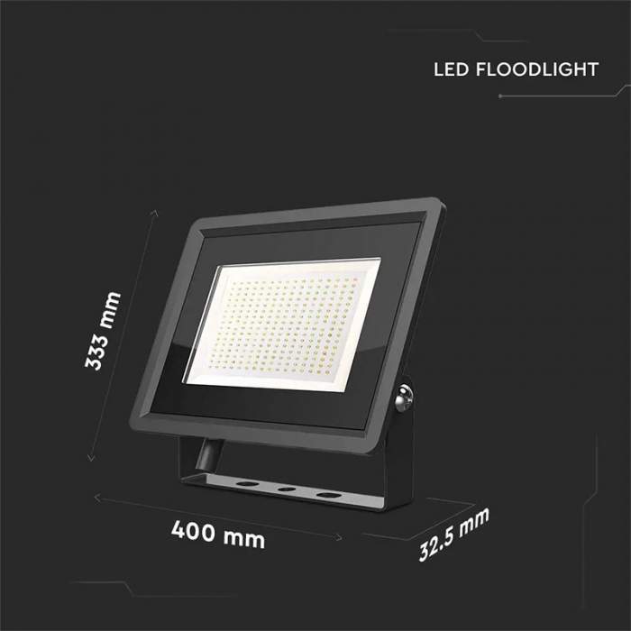 REFLECTOR LED SMD 200W 4000K IP65 - NEGRU [4]
