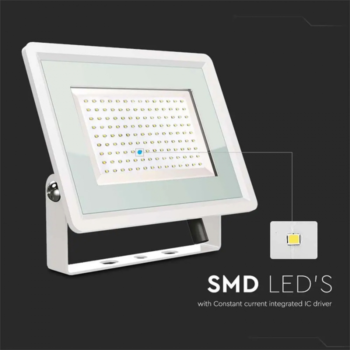 REFLECTOR LED SMD 200W 6400K IP65 - ALB [6]