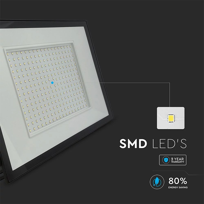 REFLECTOR LED SMD 200W 6400K IP65 - NEGRU [4]