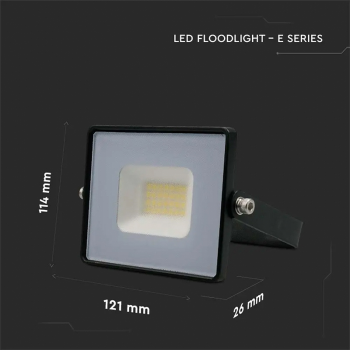 REFLECTOR LED SMD 20W 3000K IP65 - NEGRU [6]