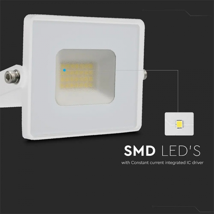 REFLECTOR LED SMD 20W 4000K IP65 - ALB [7]