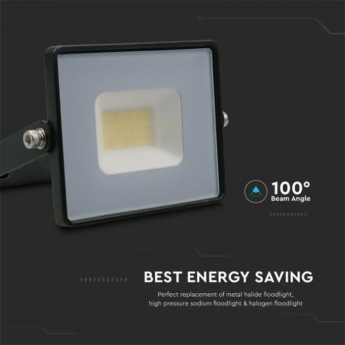 REFLECTOR LED SMD 20W 4000K IP65 - NEGRU [9]