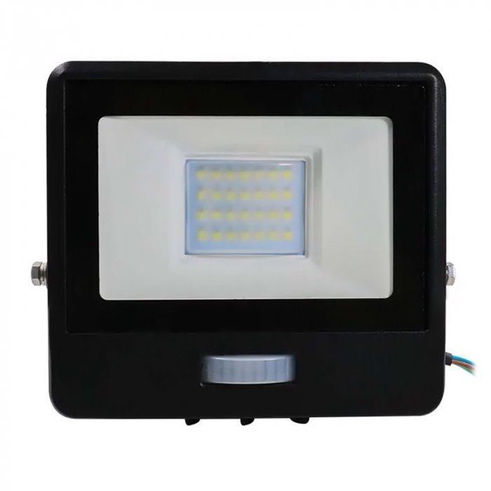 REFLECTOR LED SMD 20W 6400K IP65 CU SENZOR MISCARE - NEGRU [3]