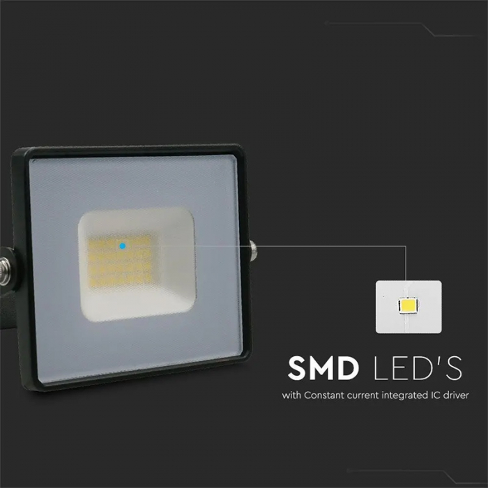 REFLECTOR LED SMD 20W 6400K IP65 - NEGRU [7]